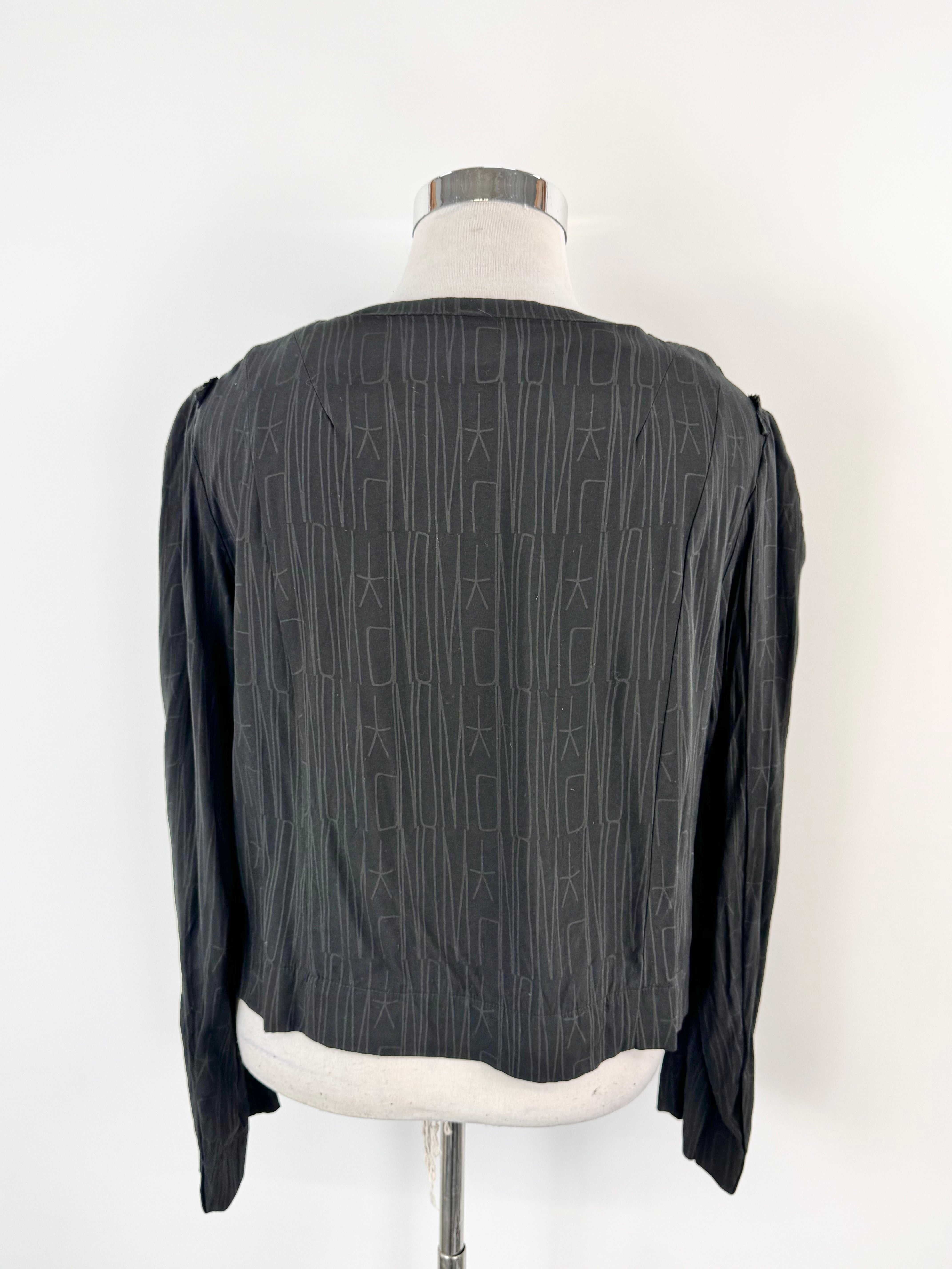 Nom*d Black Long Sleeve Blouse - AU12