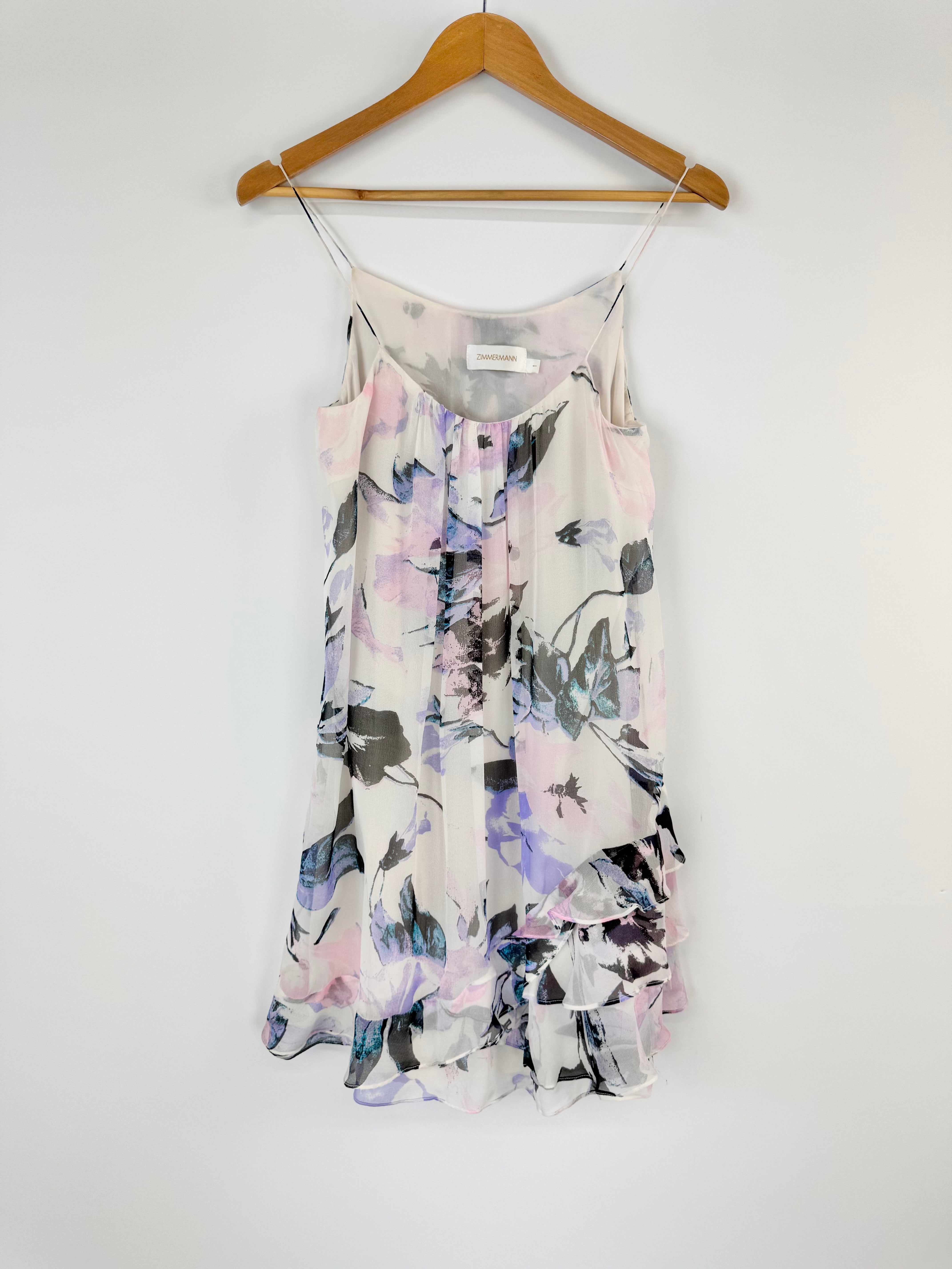 Zimmermann Silk Floral Summer Dress - AU10