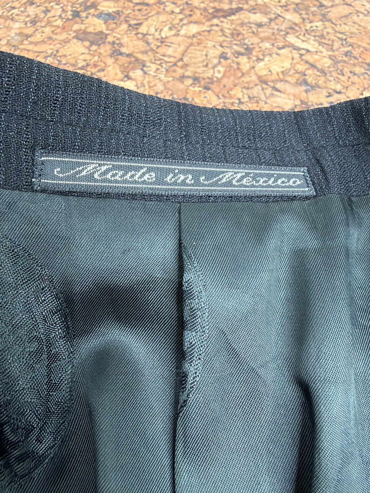 Versace V2 Classic Black Pinstriped Wool Blazer - 54