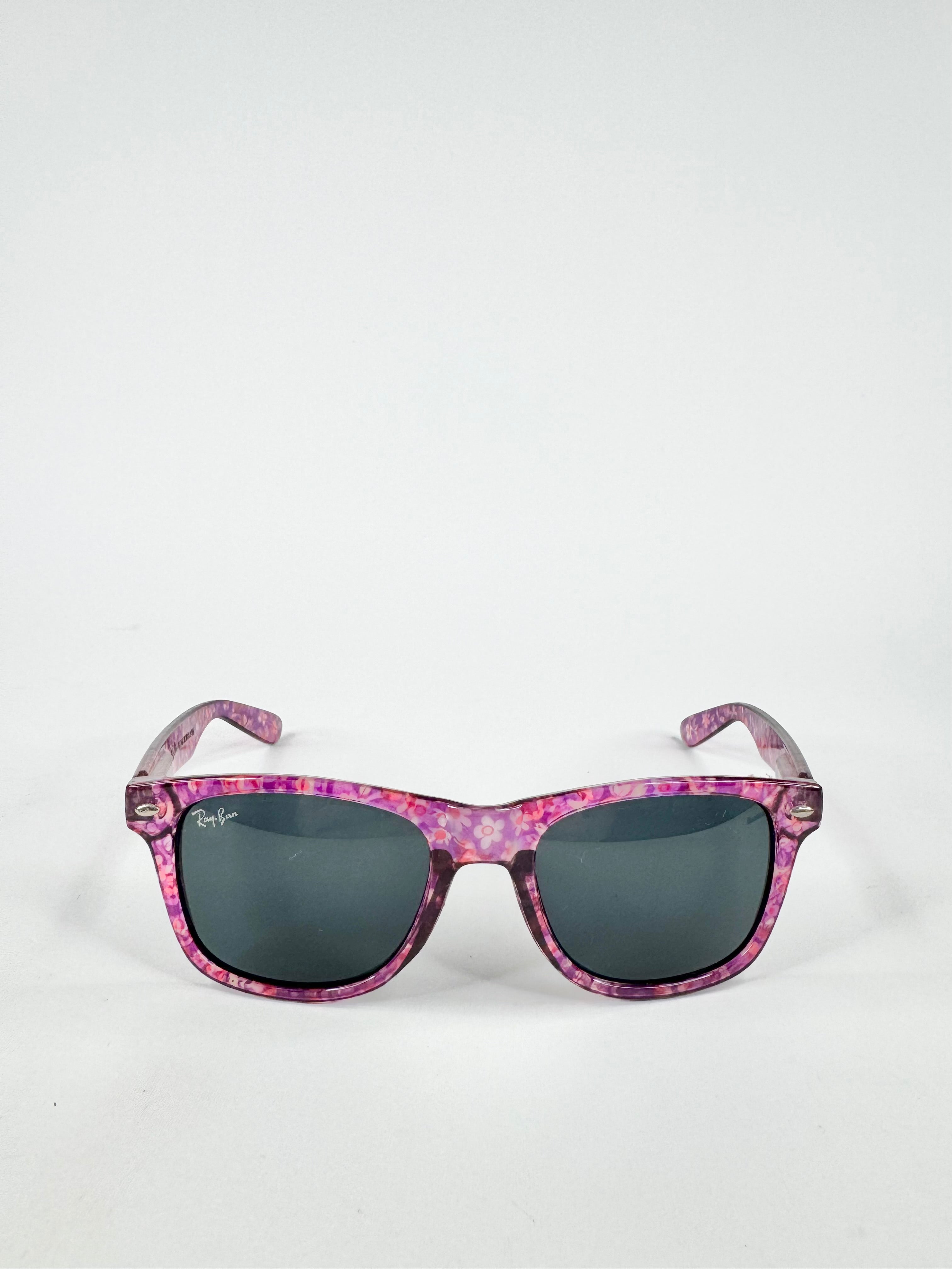 Ray Ban Pink & Purple Speckled Wayfarers