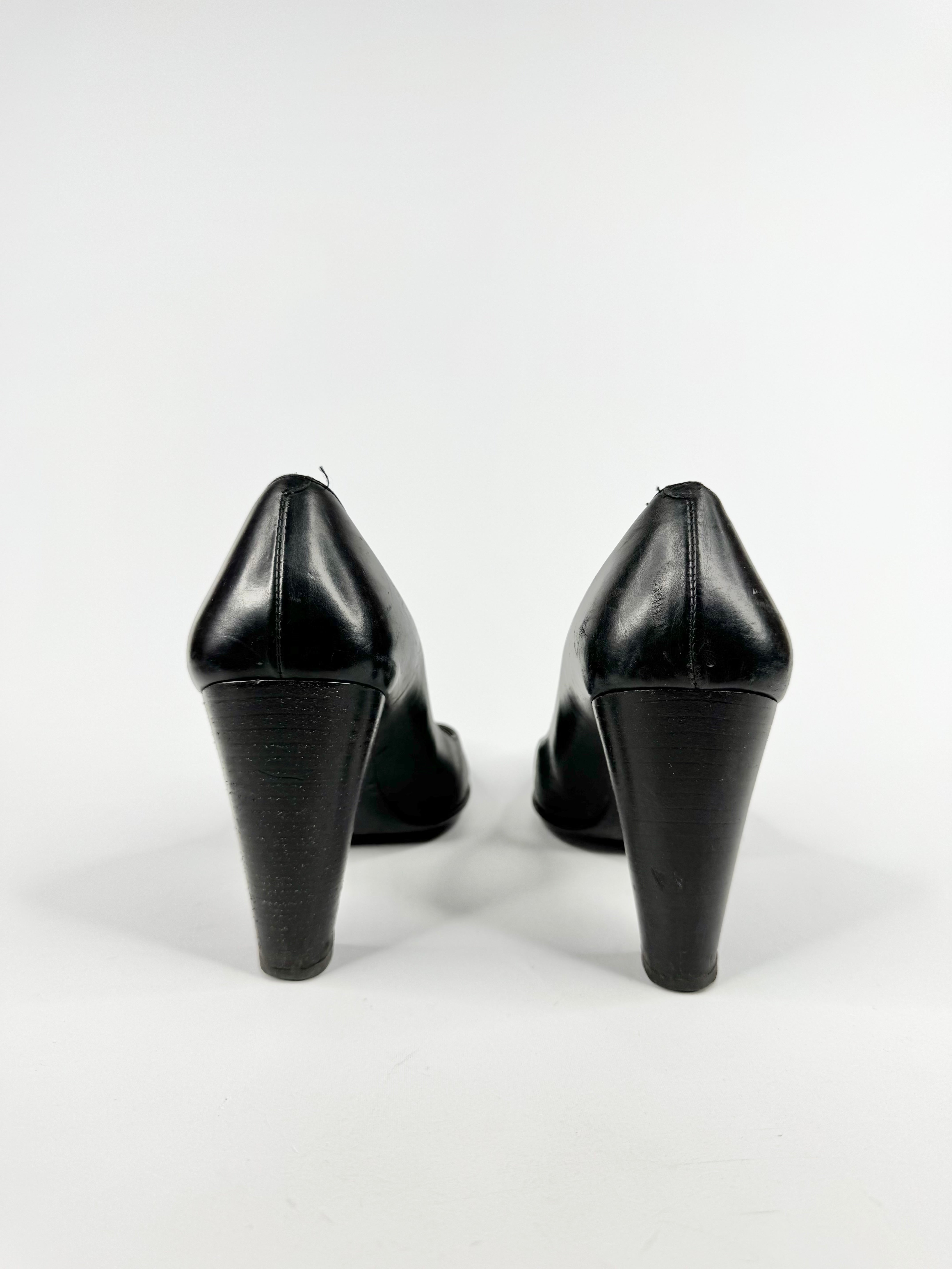 Vintage Bally Black High Heels - EU37