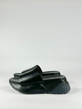 Stella McCartney Black Chunky Sole Slides - EU39