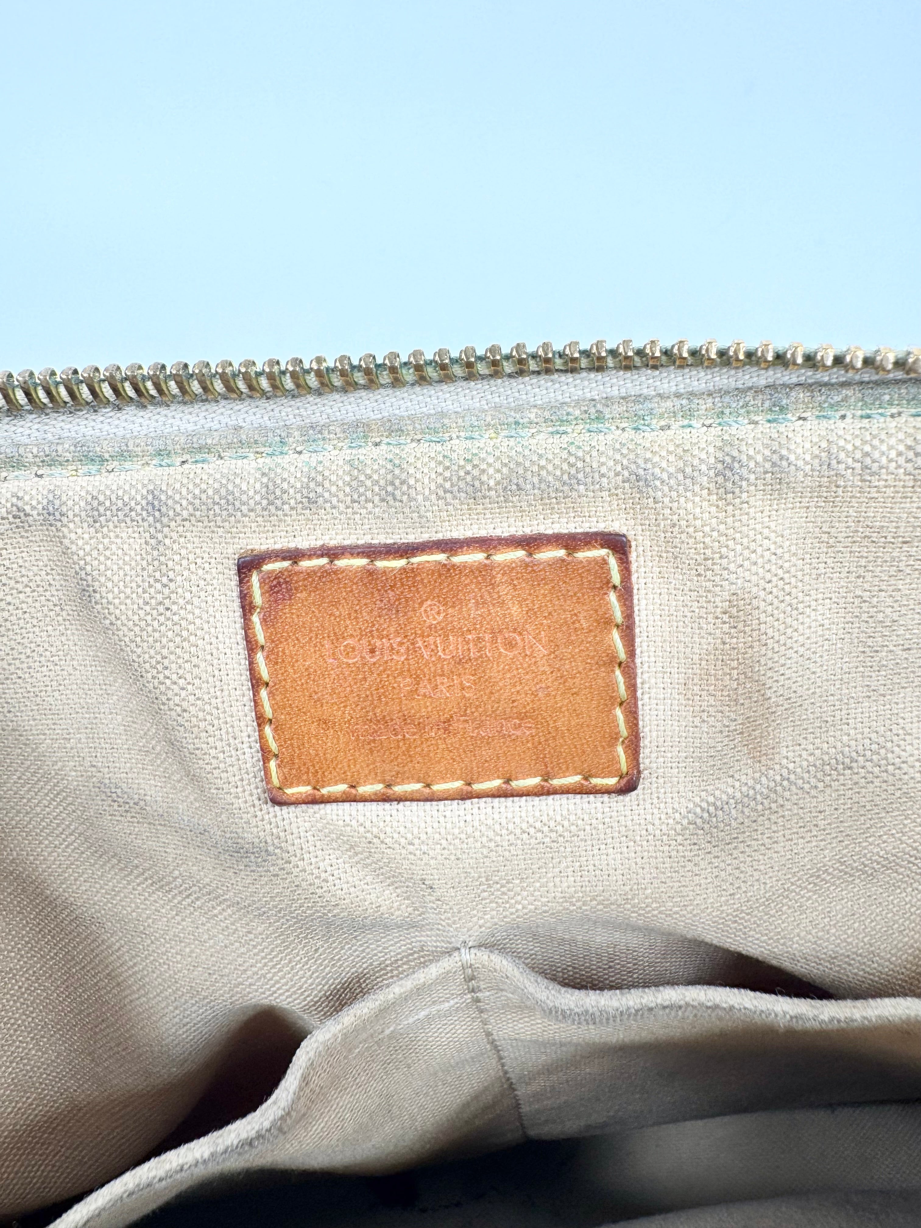 Louis Vuitton 'Siracusa' Cloth Handbag