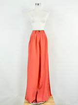 August 'Spencer' Wide Leg Persimmon Slacks - NWT - AU8