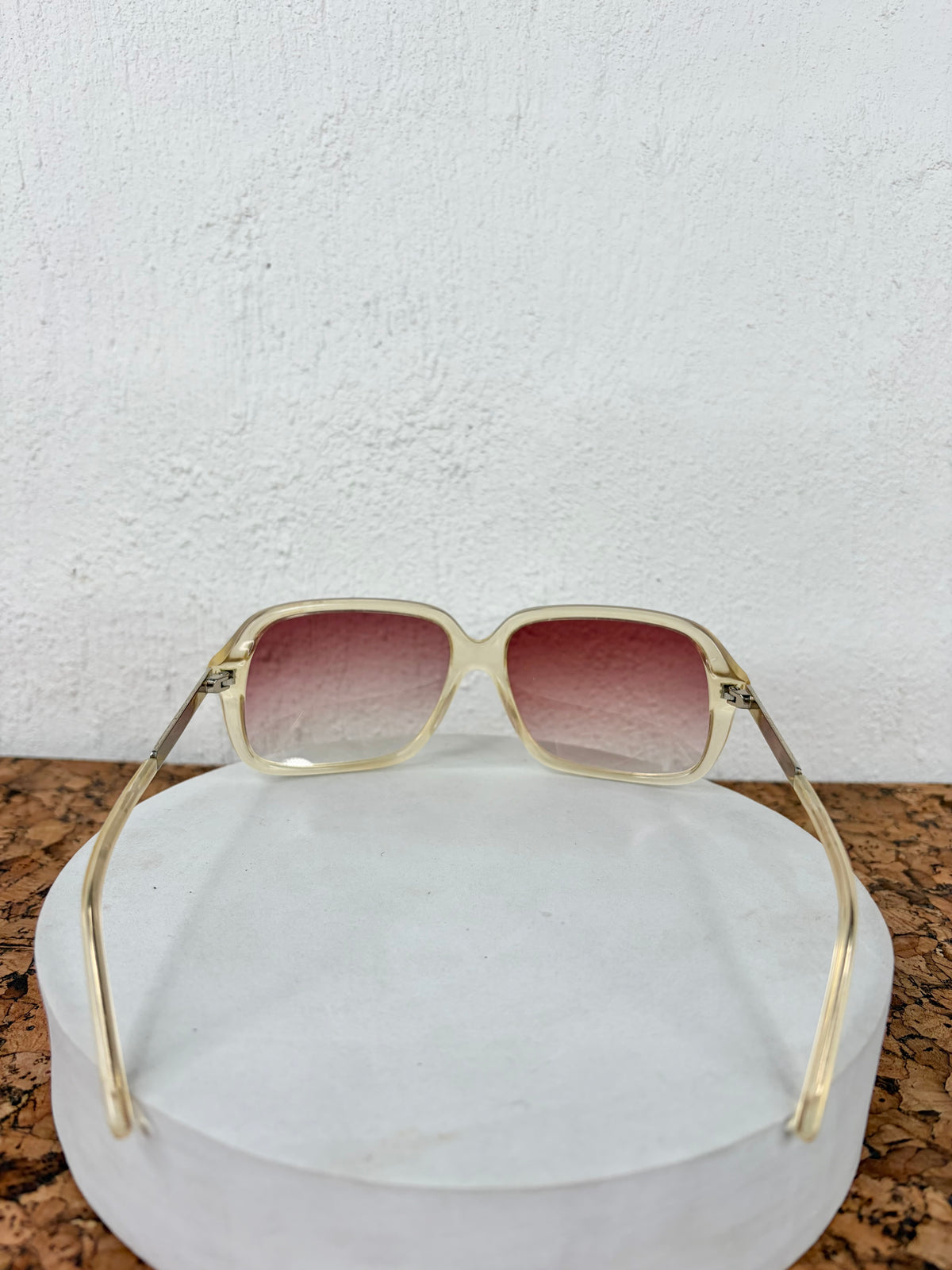 3.1 Philip Lim Sheer Yellow Retro Style Sunglasses