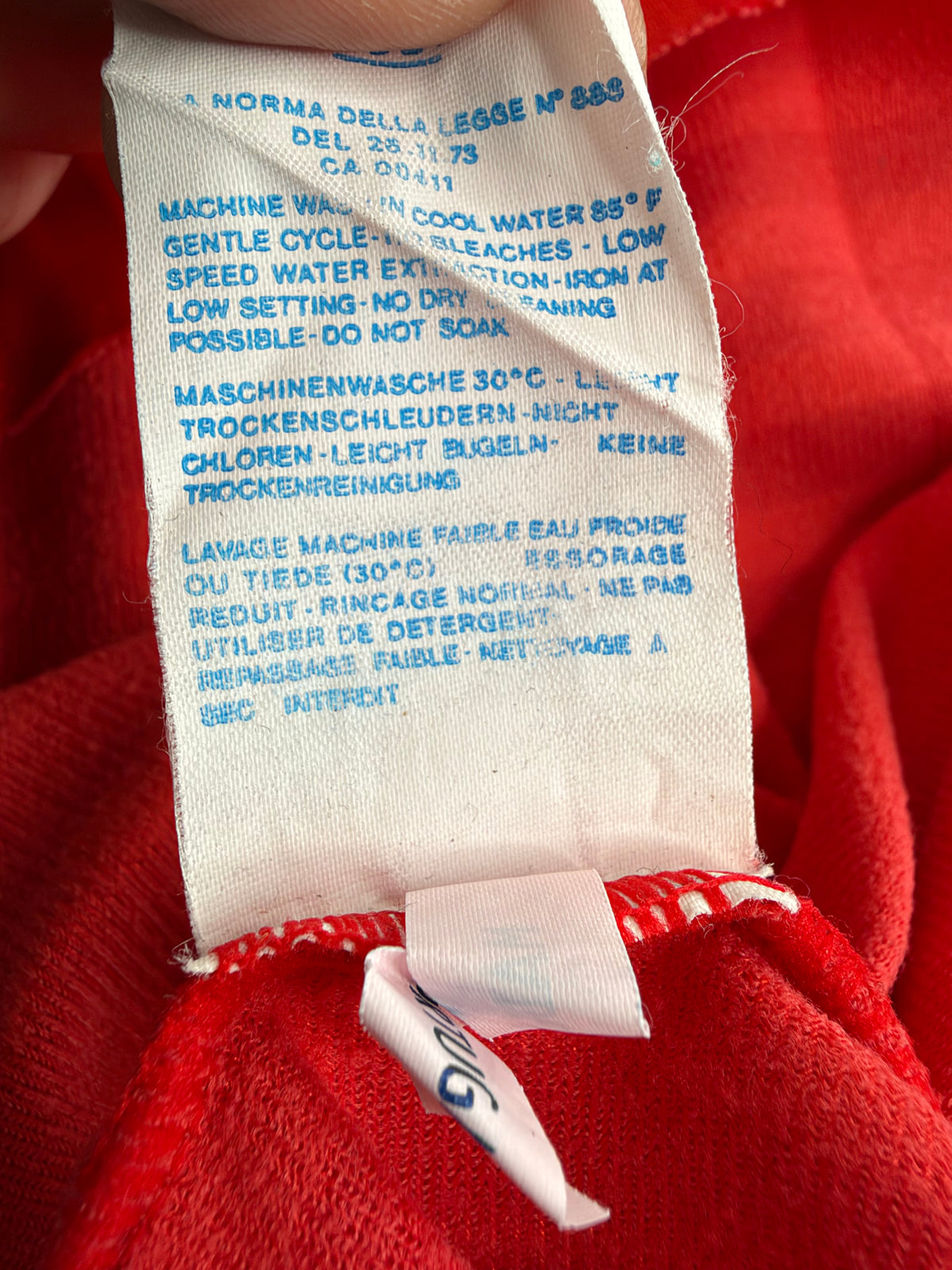 Rare 90s Vintage BSG Wismut Gera Red & White Football Top - M