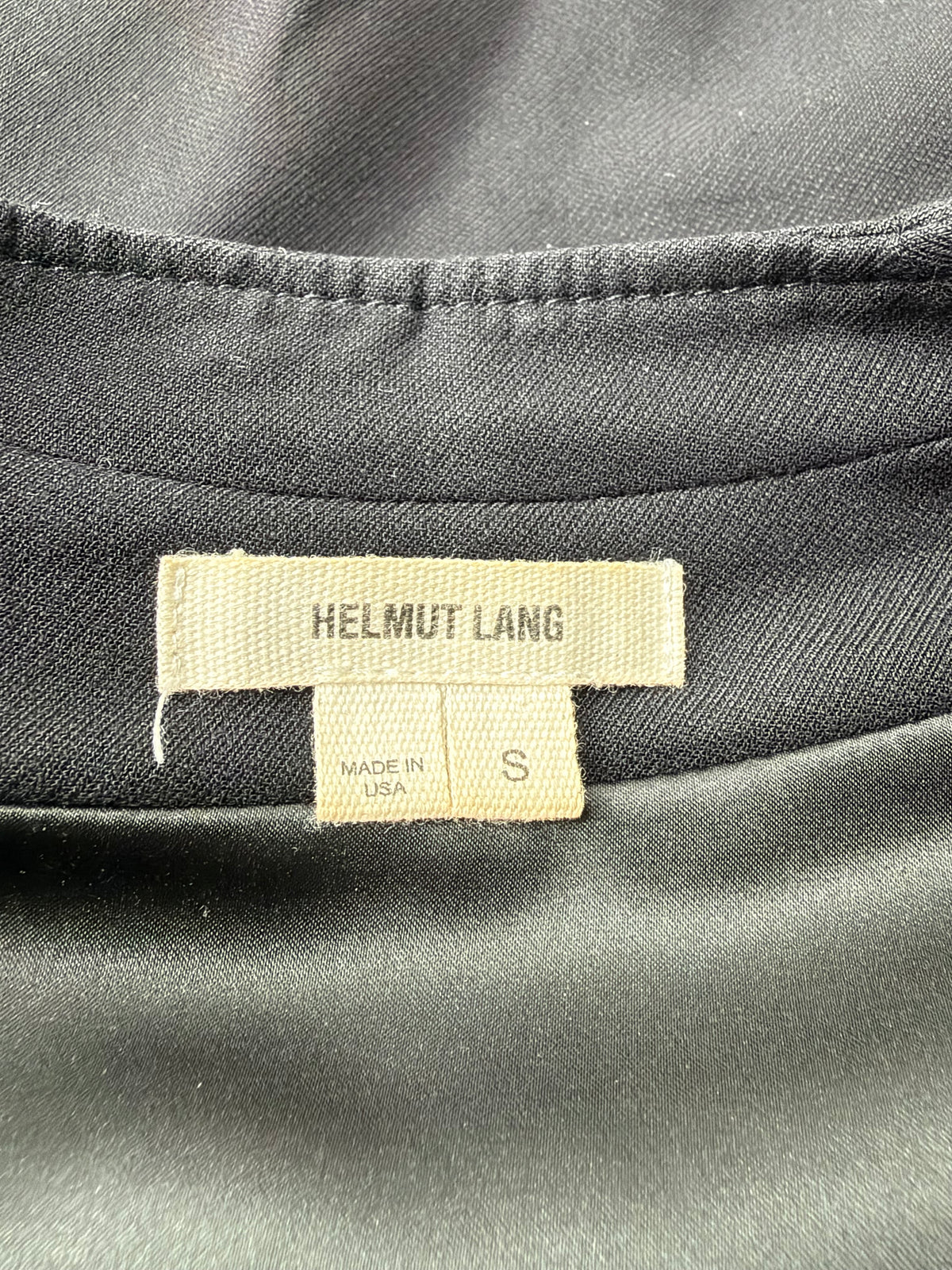 Helmut Lang Black Avant Garde Waistcoat - S