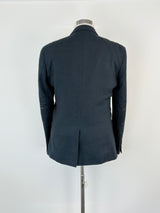 Cavani Navy Blue Waistcoat & Blazer Set - 52R