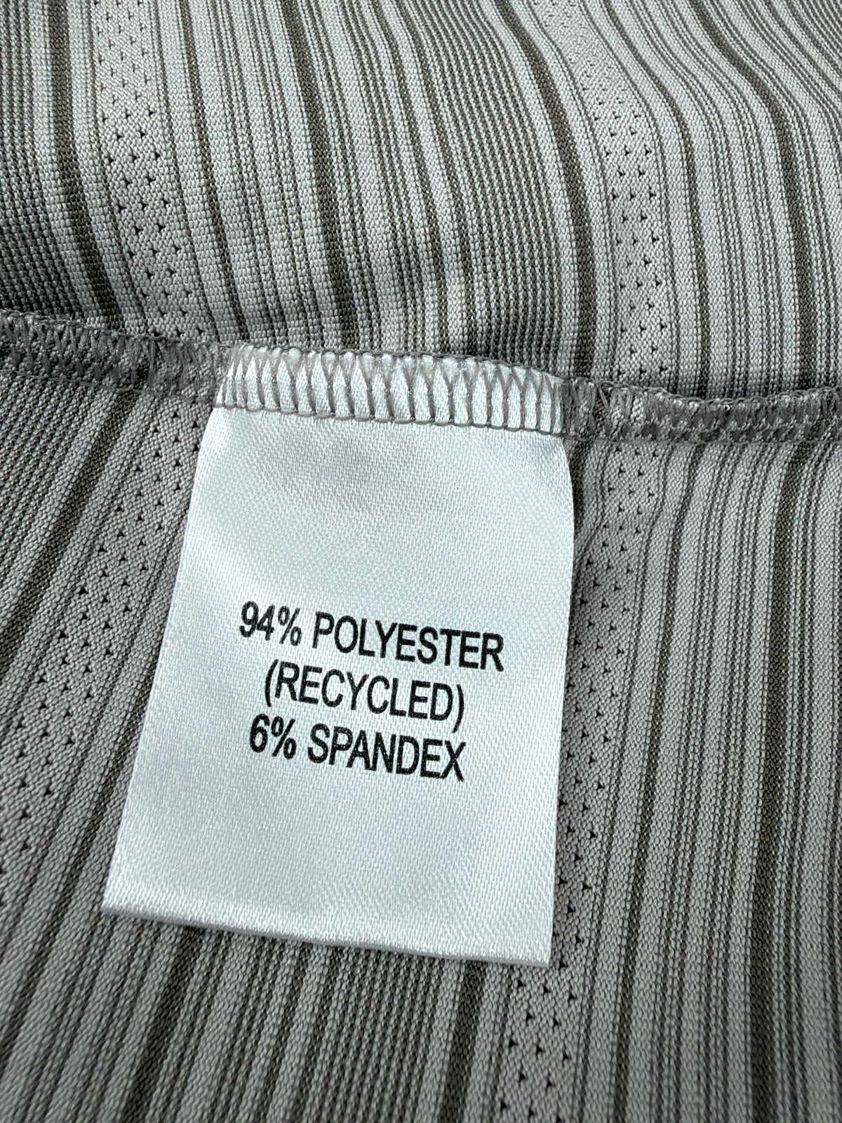 Adidas Quarter Zip Grey Stripe Tank - AU14