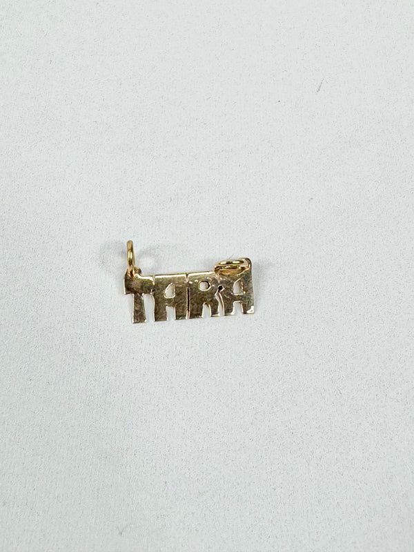 14ct Gold Tara Pendant