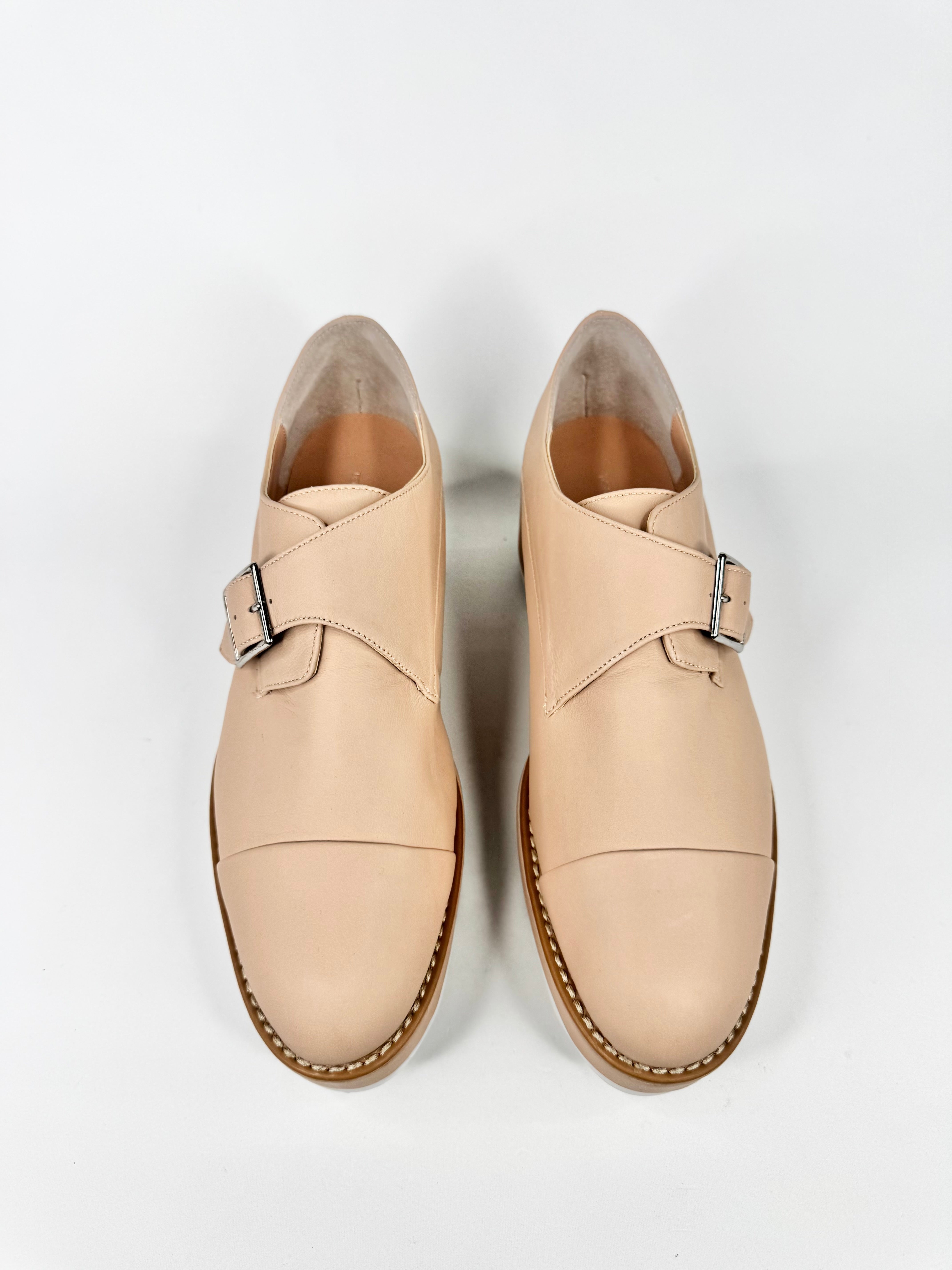 Tony Bianco Beige Platform Loafers - EU39