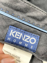 Kenzo Homme Black Cotton Trousers - 50/44