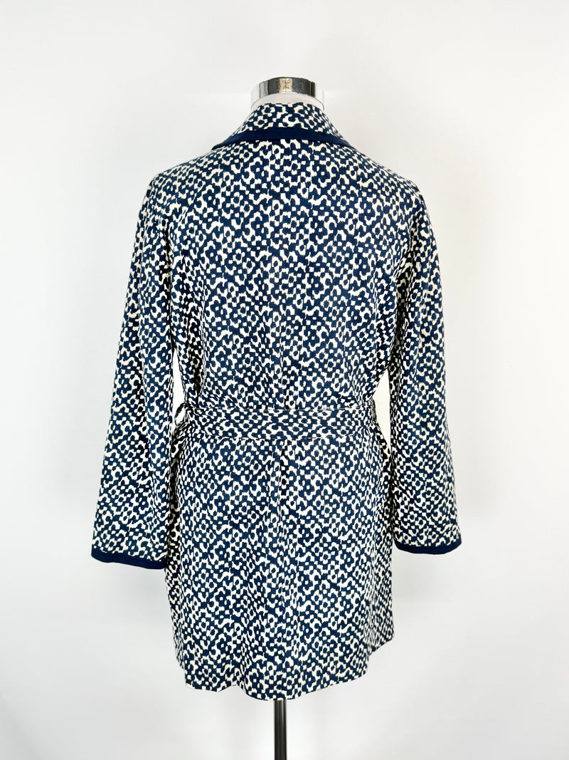 Stella Forrest Blue & Cream Coat - AU12