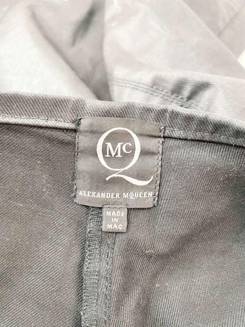 McQ Black Matte Bumsters - 27
