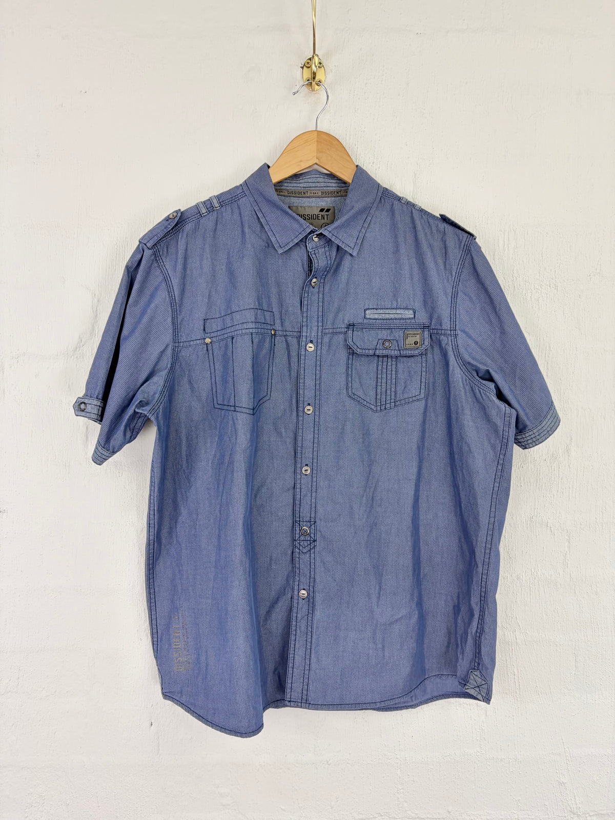Dissident Core Denim Wear Utility Shirt - XL