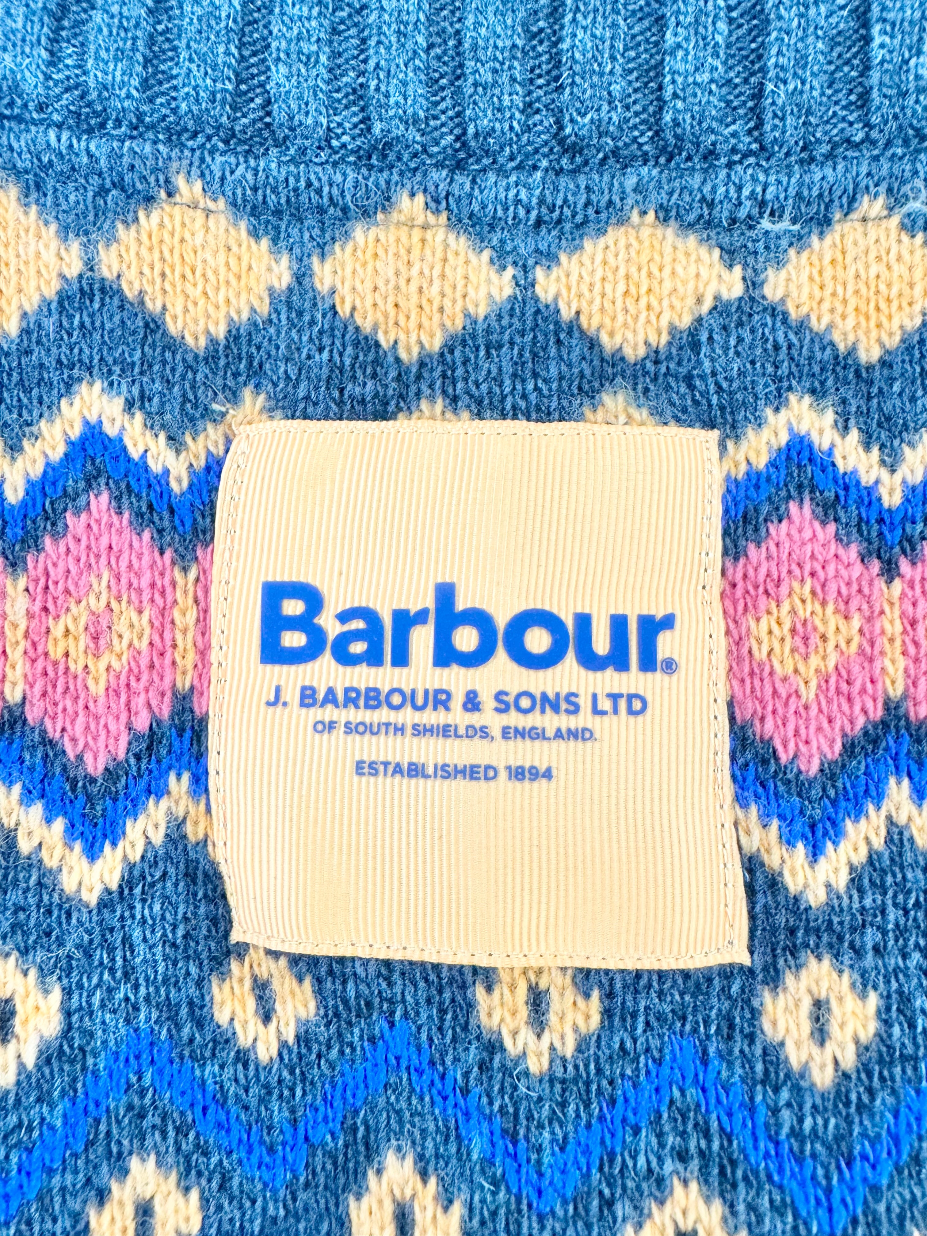 Barbour x Asos Multipattern 'Fair Isle' Cardigan - XL