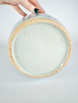 Antique Large Blue & White Floral Ginger Jar