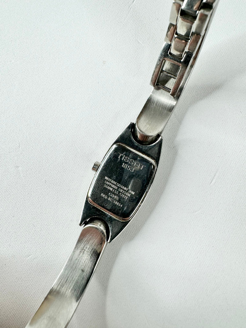 Tissot Quartz Mother of Pearl Rectangular Face Watch