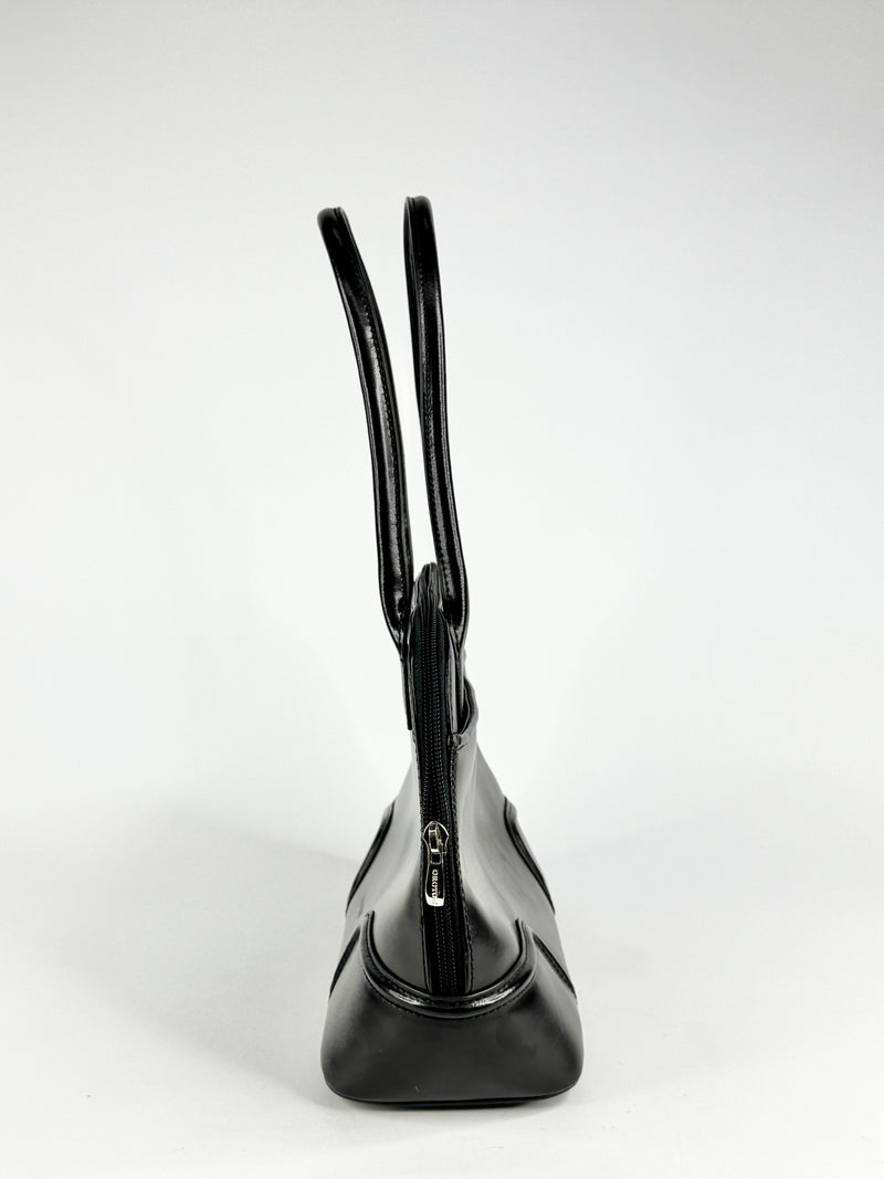 Oroton Black Classic Shoulder Bag