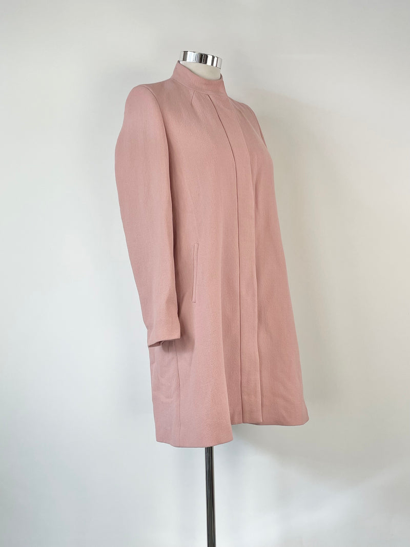 Goat Ellory Cameo Wool Crepe Coat - AU12