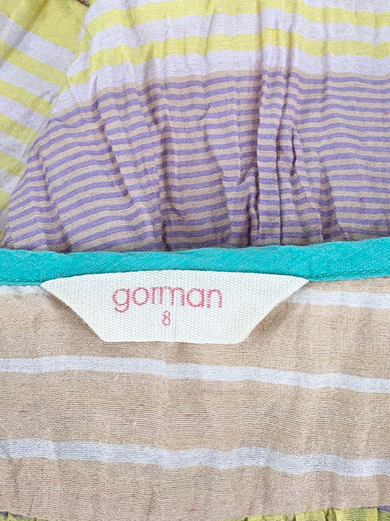 Gorman Multicolour Striped Silk-Blend Camisole - AU8