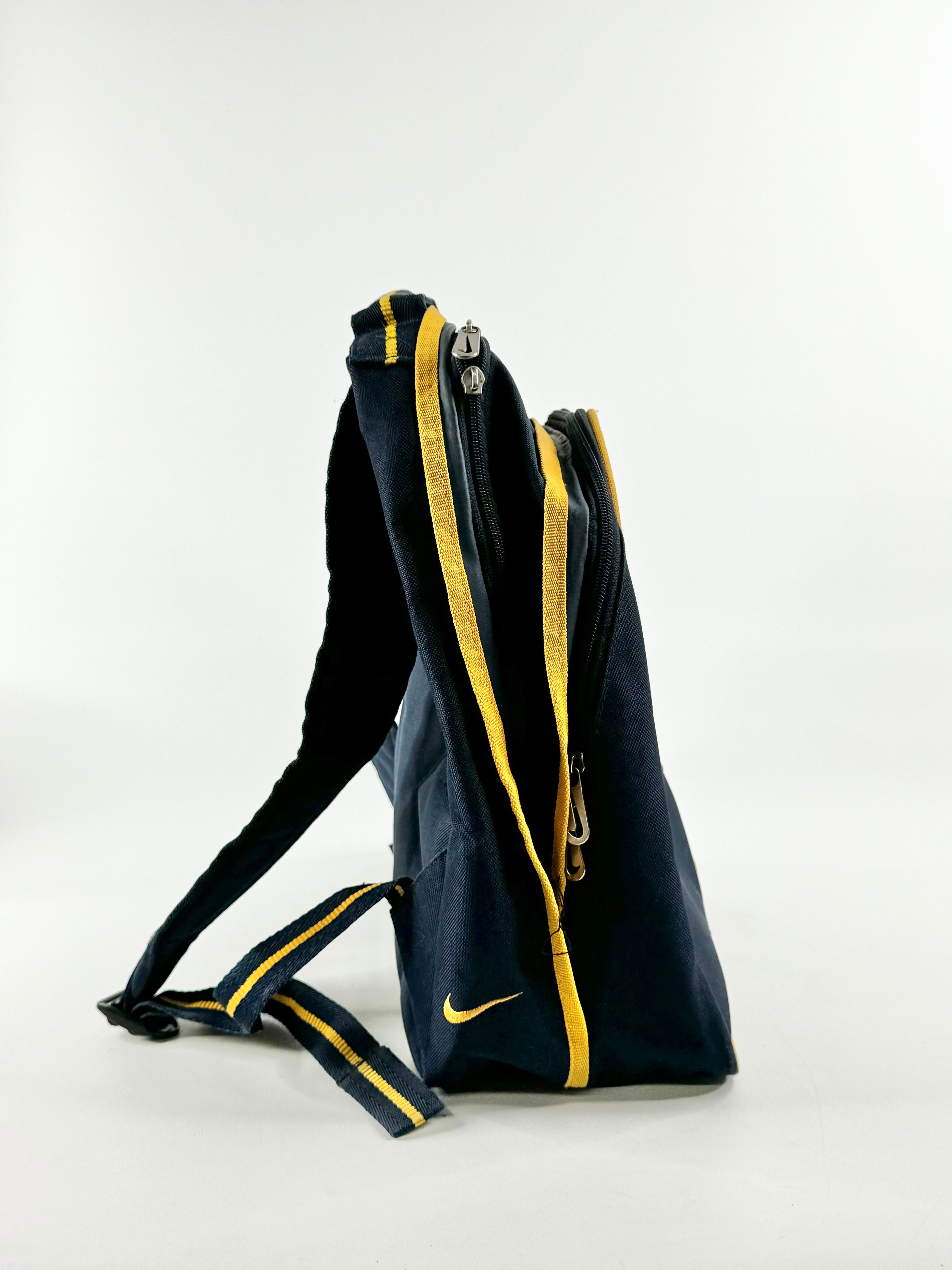 Vintage Nike Blue & Yellow Backpack