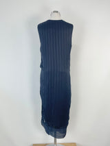 Zimmermann French Navy 'Tarot Stripe' Tunic Dress - AU8