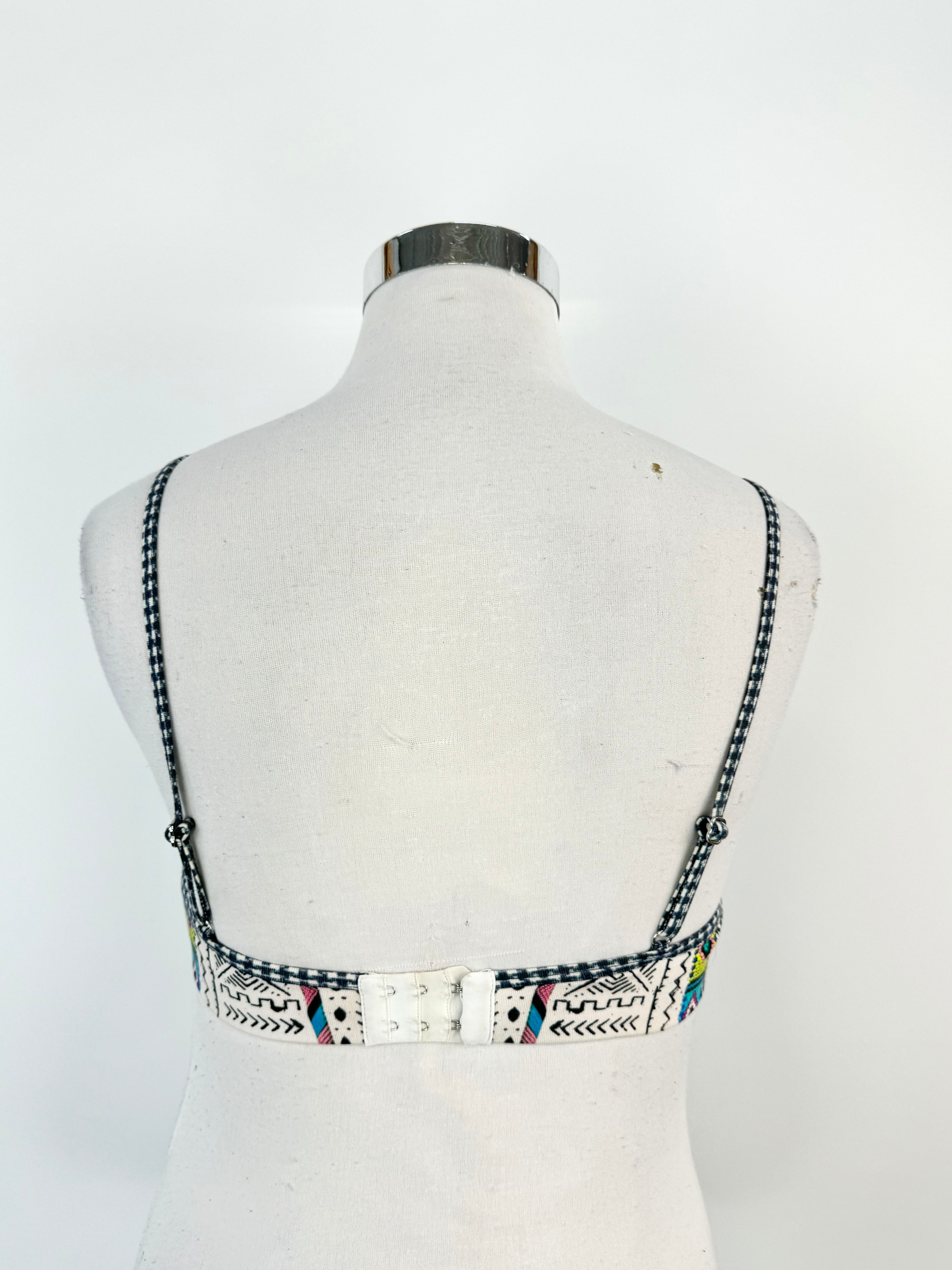 Camilla Blue Crystal Embellished Bralette - AU12