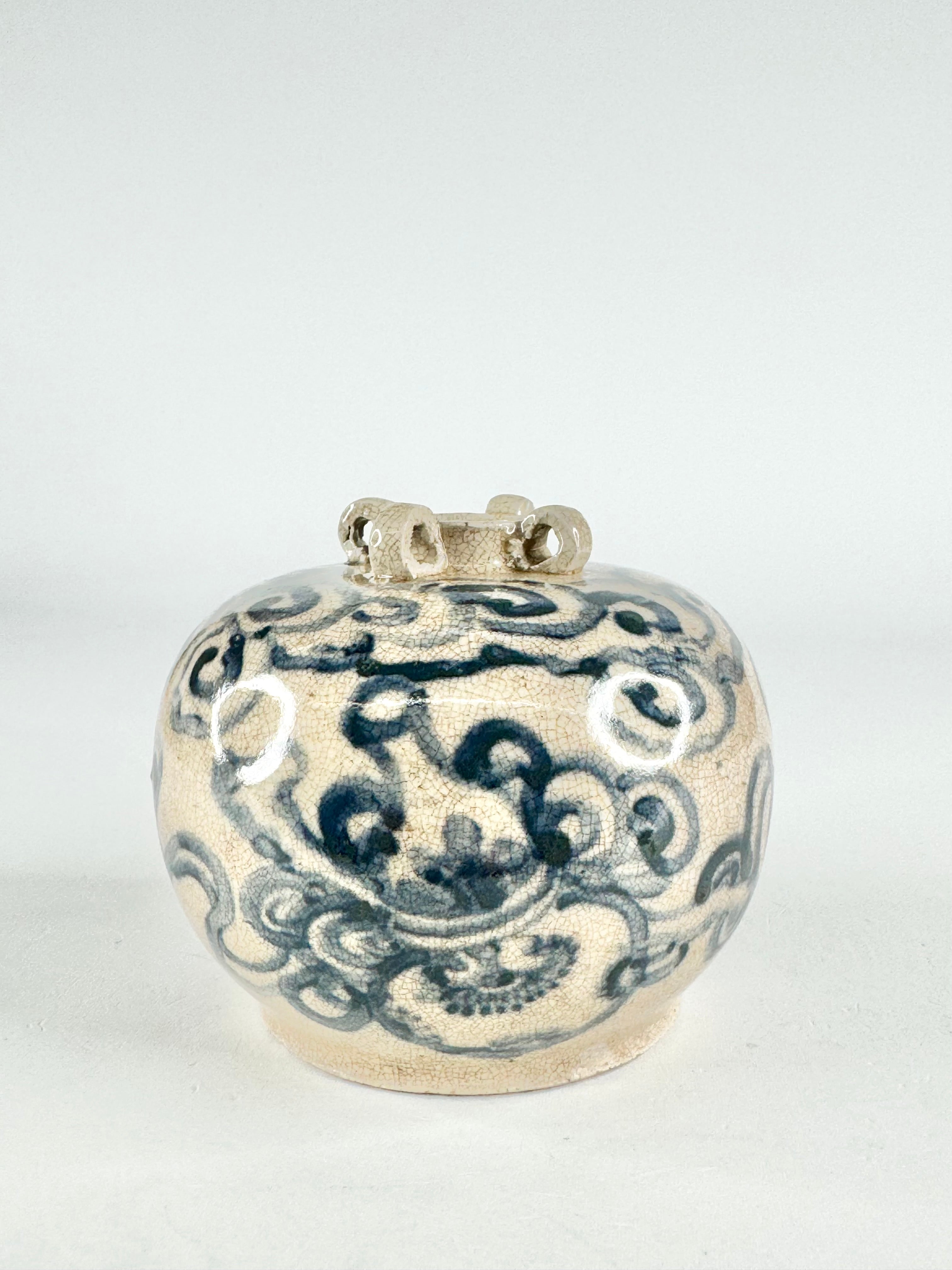 Antique Ming Dynasty Porcelain Jar