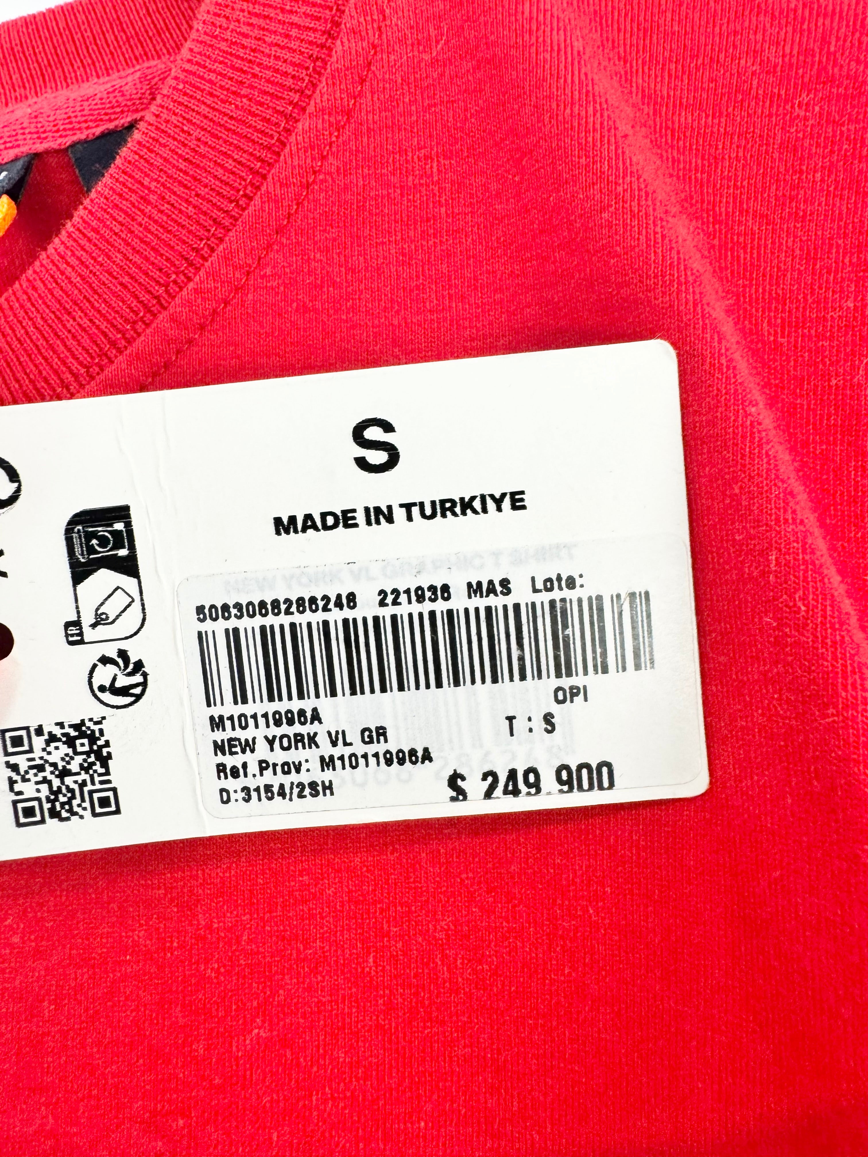 Superdry Red 'New York' T-Shirt NWT - S