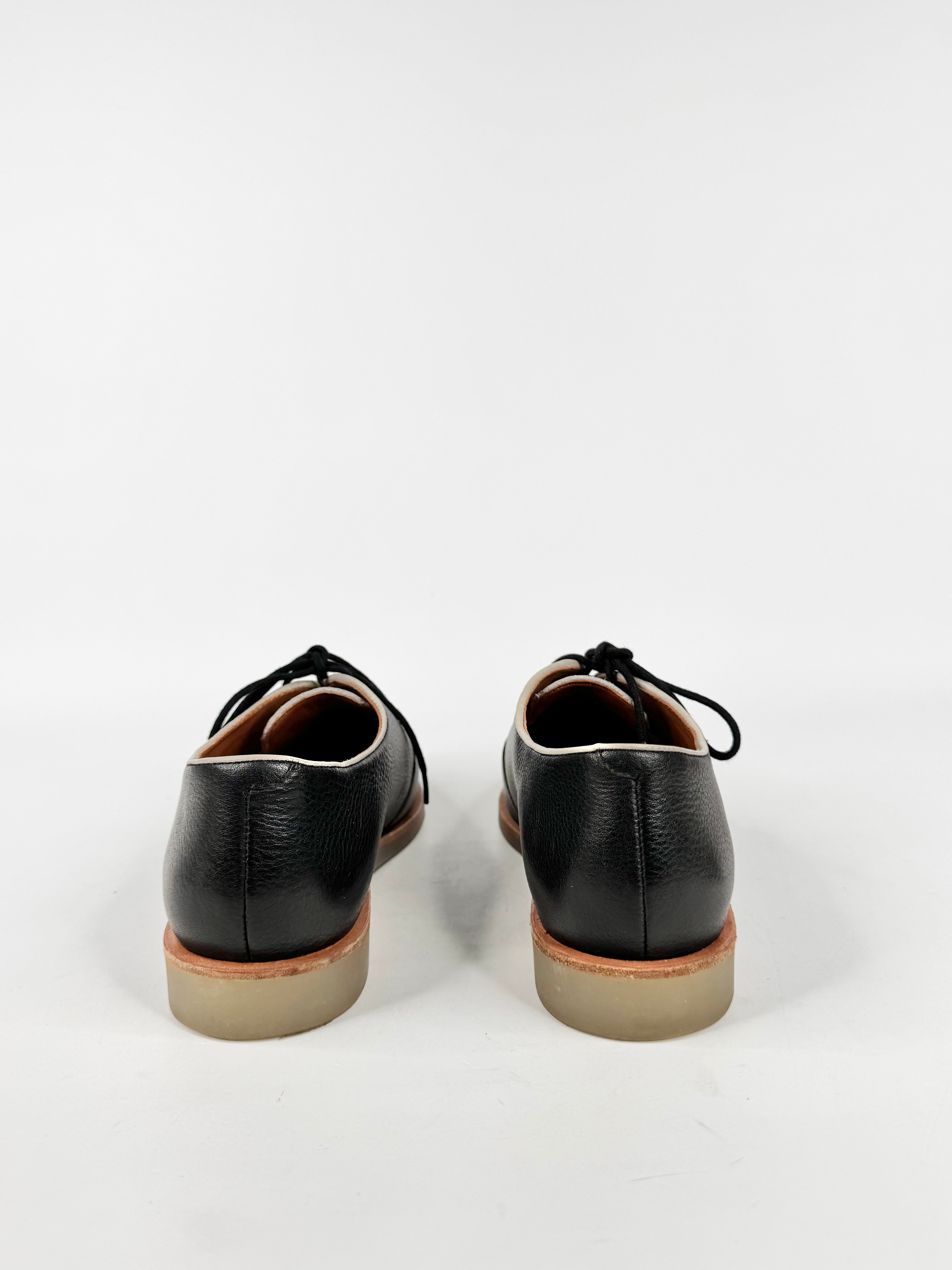 Elk Black & Cream Lace Ups - EU39