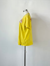 Carhartt WIP Yellow 'Time Is Up' T-Shirt - S