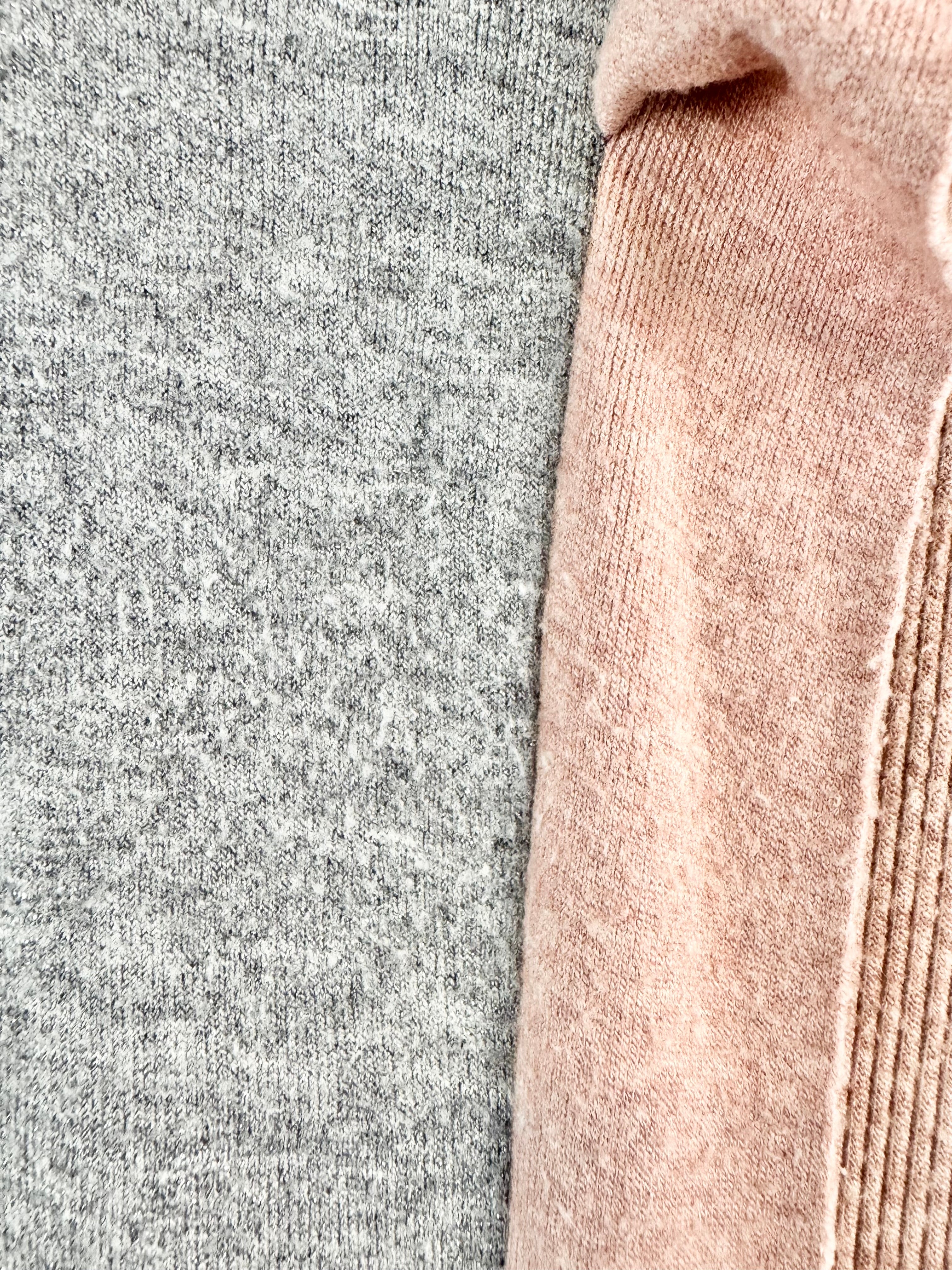 Viceta Wang Grey & Pink Long Sleeve Maxi Dress - AU8