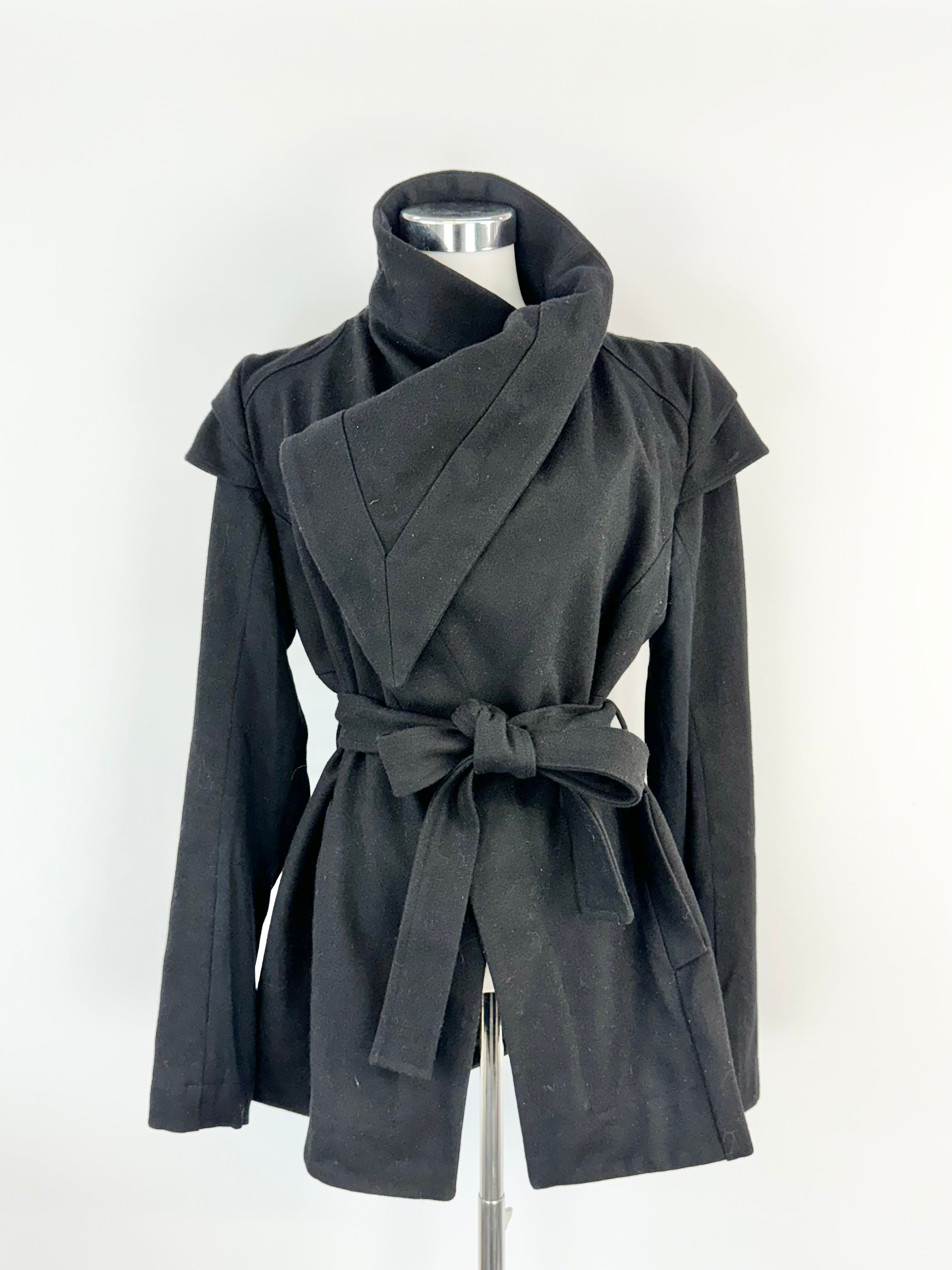 Nom*d Black Wool Jacket - AU10