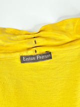 Easton Pearson Sunflower Yellow Cotton & Silk Top - AU12