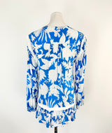 Once / Was Blue & White Floral Blouse - AU6/8