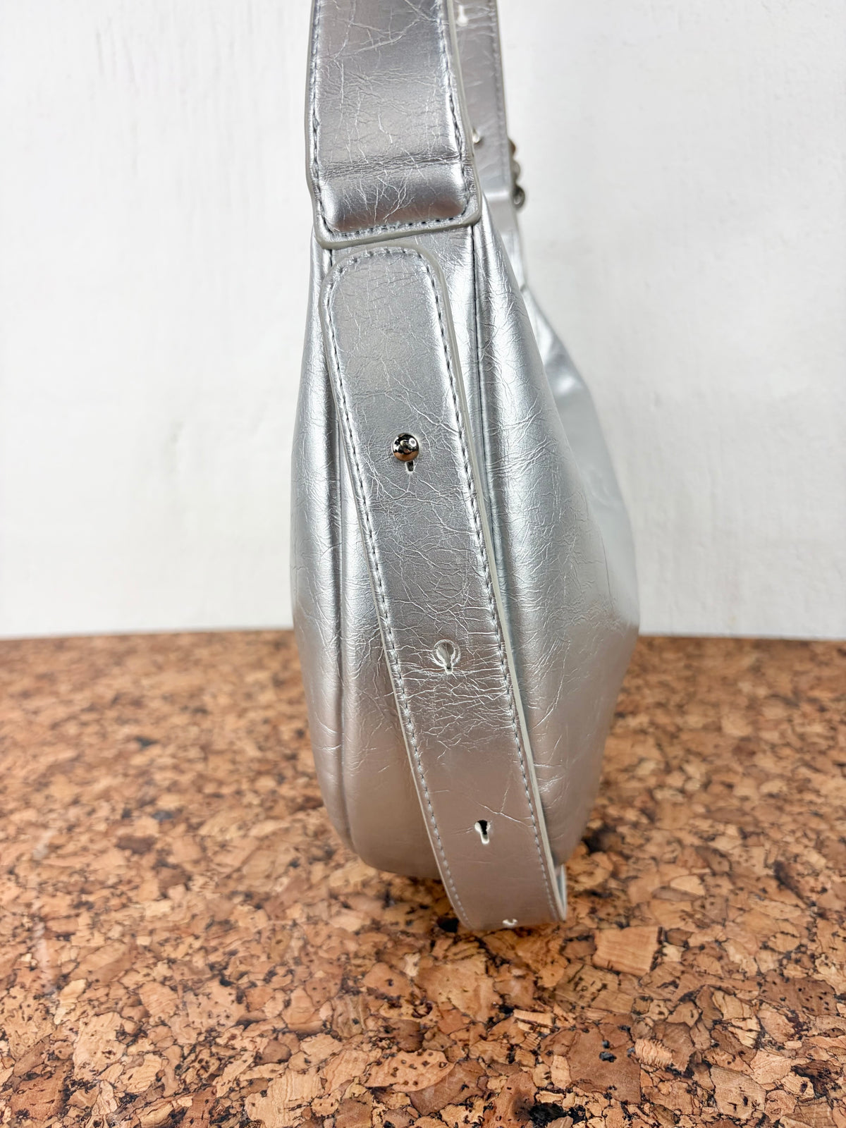 Amazing Song Silver Shoulder Bag