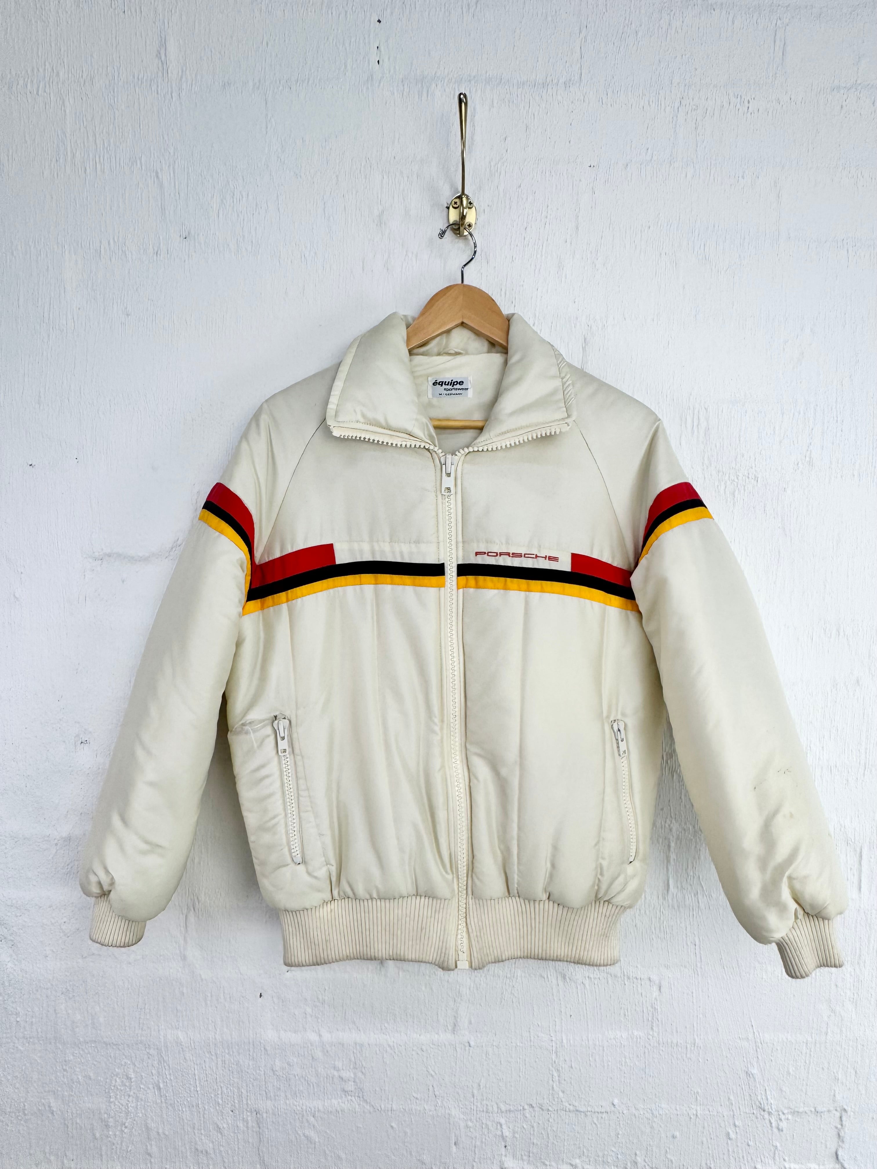 Vintage Porsche for Equipe Puffer Jacket - L