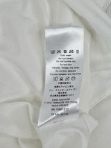 Anne Fontaine White Mesh-Sleeved Top - AU10/12