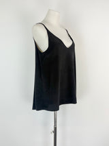 Cable Melbourne Black Silk Camisole - AU8