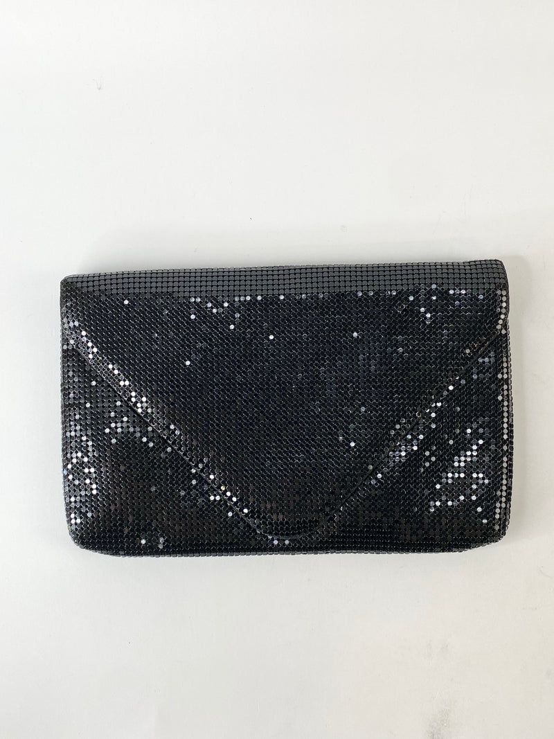 Black Mesh Evening Bag