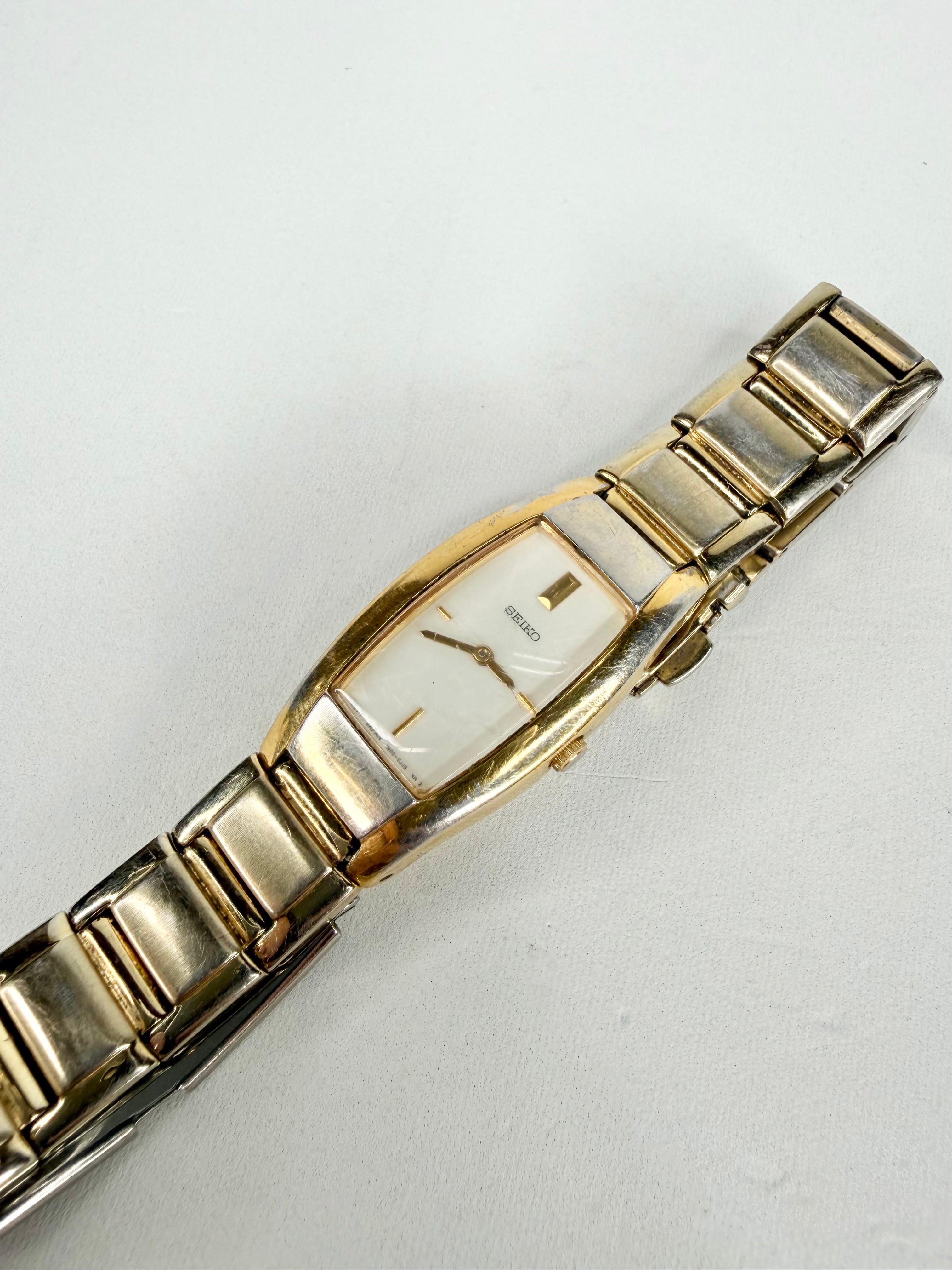 Vintage Seiko Gold Toned Dress Watch