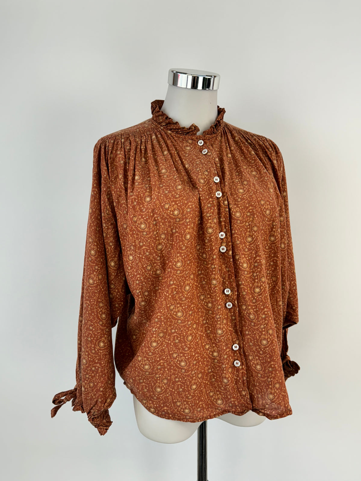 Doen Prariecore Batwing Blouse - AU8