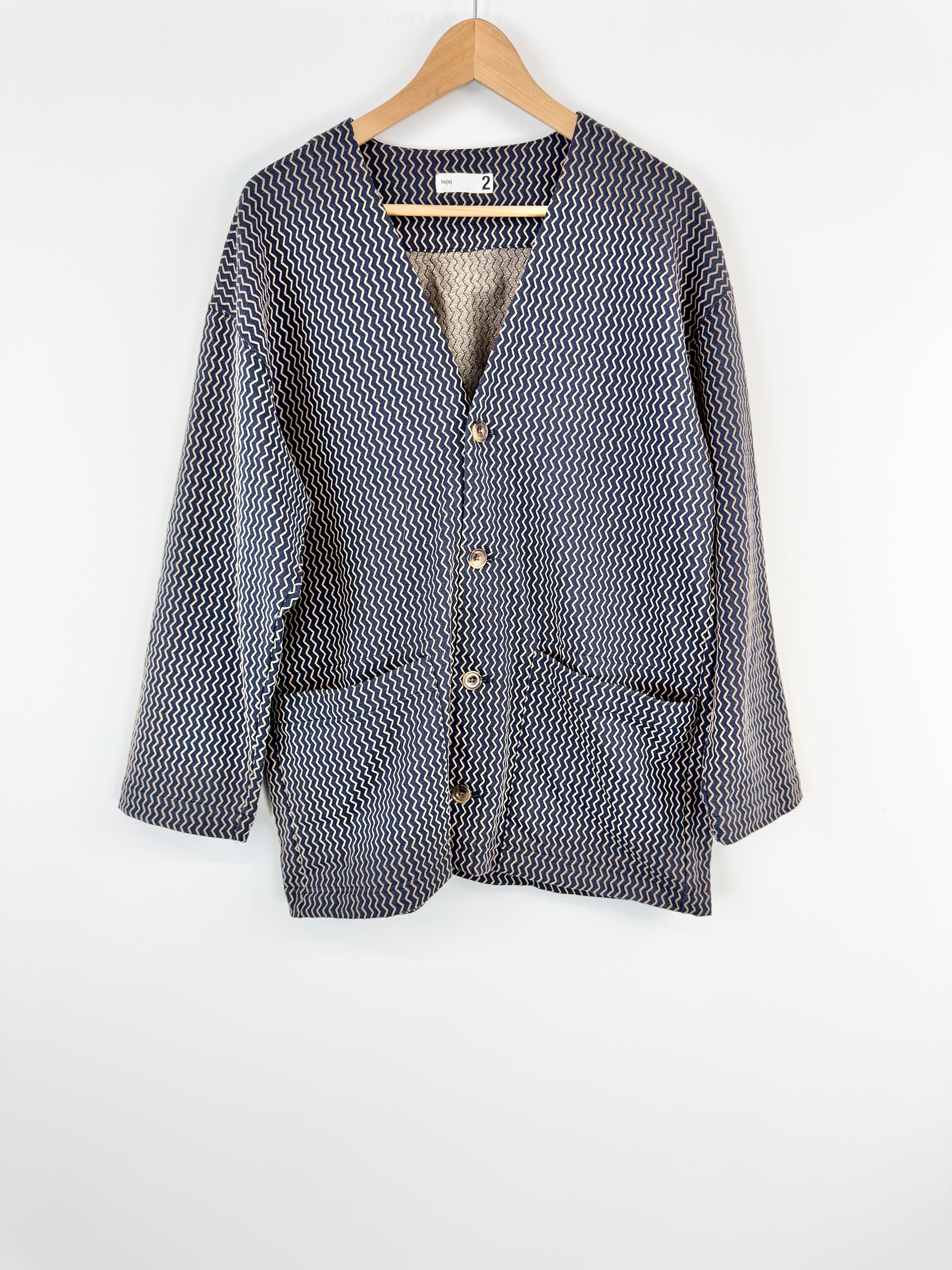 ts(s) Blue and Brown Jacket - M