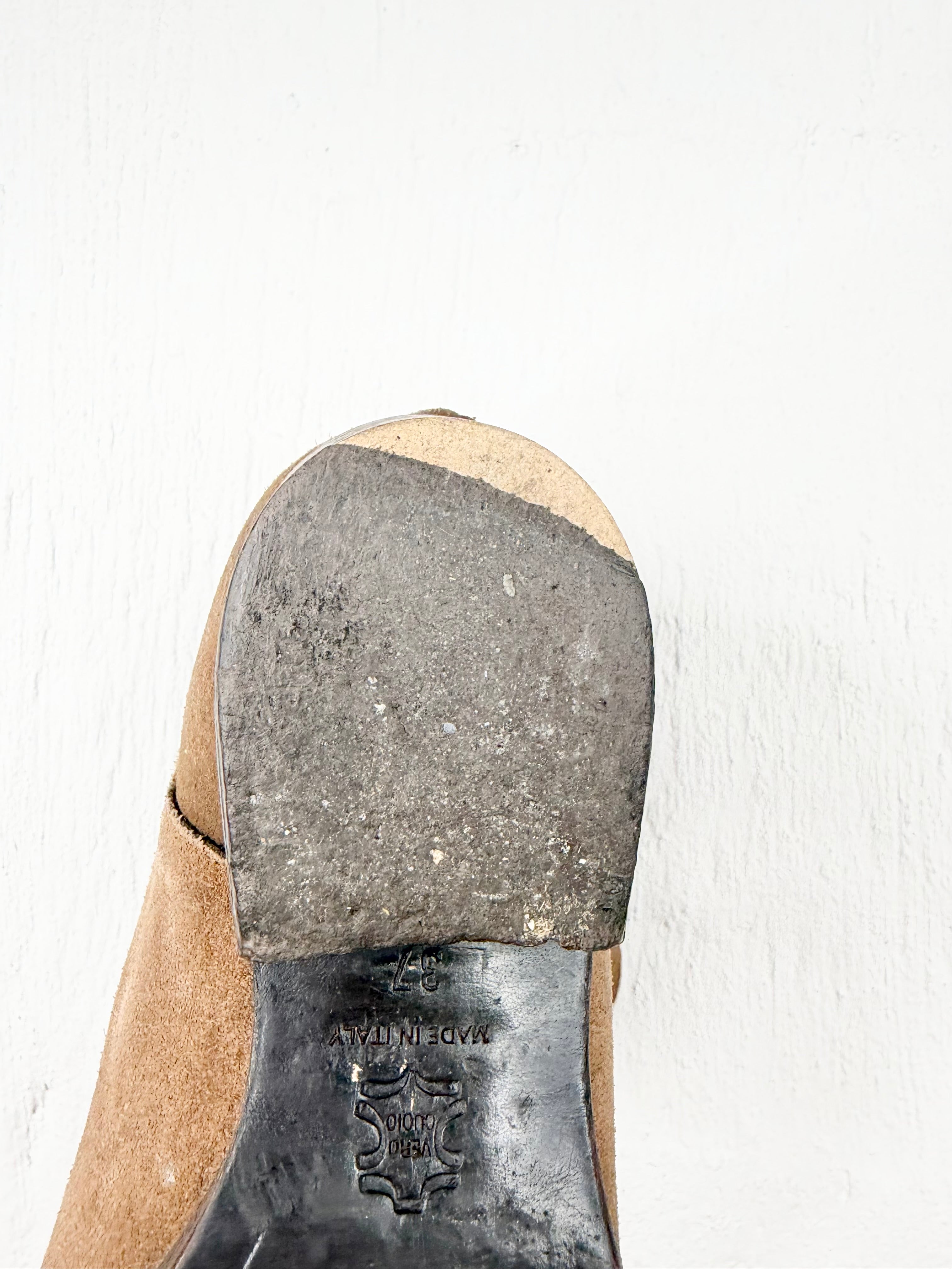 Stefano Stefani 'GANZ-12' Tobacco Suede Boot - EU37