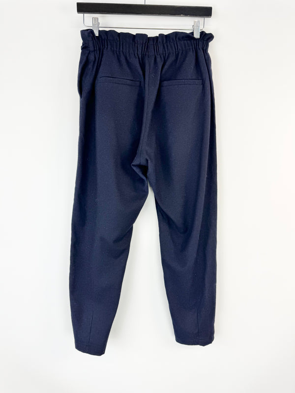 Kloke Midnight Blue Wool Blend Slacks - AU8