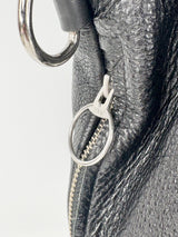 Company of Strangers Black Grained Leather Handbag