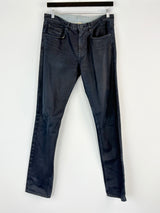 Burberry Brit Waxed Indigo Skinny Jeans - 32R