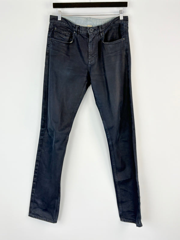 Burberry Brit Waxed Indigo Skinny Jeans - 32R
