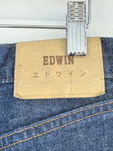 Edwin Dark Blue Denim Slim Tapered Jeans - W30